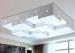 Home White Wrought Iron Ceiling Lights 64W LED Iron Chandelier 3000 - 3500K , 6500 - 7500K