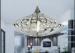 K9 Crystal Stainless Steel Contemporary Pendant Lighting UFO Shape 100W
