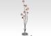 Brown Aluminum Ikebana Decorative Floor Lamps / Flower Contemporary Floor Light