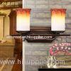 Decorative Candle Blown Glass Shade Bathroom Over Mirror Lights with Double Light