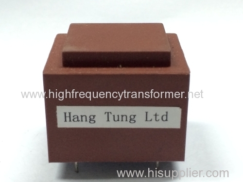 high frequency transformer with EC ferrite core