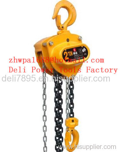 Chain blocklever blockelectric hoist