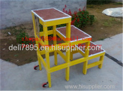 Fiberglass step ladderFiberglass insulating splice ladder