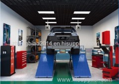 Auto 4D wheel alignment