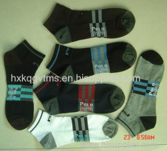 Polyester Spandex Socks Mens Sport Socks