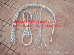 Non-conductive cable sock Fiber optic cable sock Pulling grip