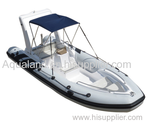 rigid inflatable Boat rib boat deluxure rib boat HYPALON BOAT