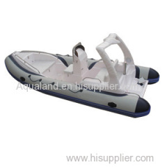 rigid inflatable boat Rib boat Hypalon boat Pvc Boat rescue Boat Military patrol boat