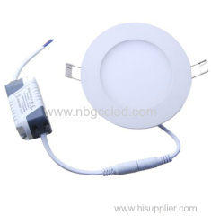 LED round Panel Light Fixture with super white LEDs240mm 33 Watt