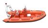 Rescue boat rigid inflatable boat rib boat