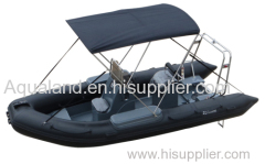 Military patrol boat rescue boat rib boat rigid inflatable boat