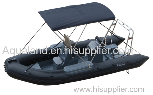 Rescue boat rigid inflatable boat rib boat MILITARY PATROL BOAT
