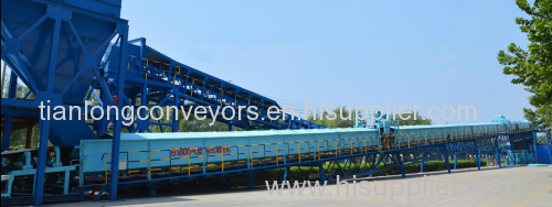 air-supported belt conveyor; air cushion belt conveyor