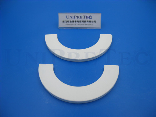 Hot Pressed Boron Nitride / HPBN Ceramic Half Ring for PV Panel / Solar Module