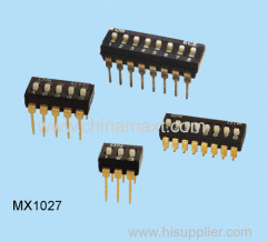 Black 2.54mm PCB DIP Switch