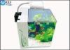 Ecological Gold Aquarium Fish Tank , Mini Ornamental Landscaping Ideas Tropical Fish Aqua