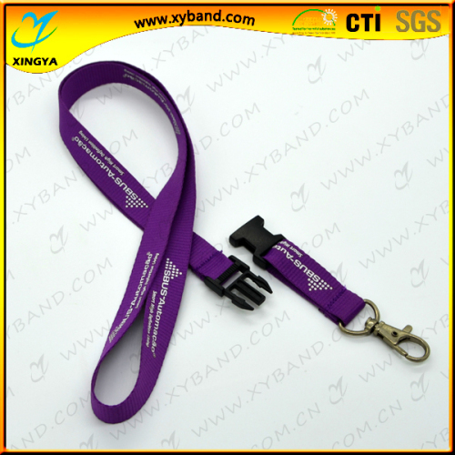 Promotional cheap custom lanyard with card