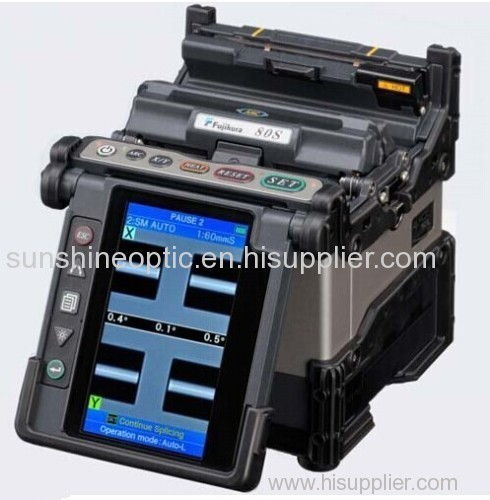 optical fiber splicing machine