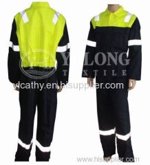 high visibility & flame retardant & anti static coverall