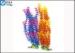 OEM Non-toxic Plastic Simulation Fish Plants / Aquarium Tank Plant Underwater Decoration