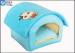 Custom Multi Color Lovely Pet House Dog Houses Or Cat Houses Blue Orange Red Pink