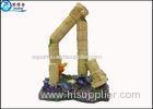 Marine Curved Column Ruins Fish Tank Aquarium Ornament Decorations For Household
