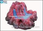 Volcanic Eruption Cool Fish Tank Decorations Polyresin Artificial Fish Aquarium Ornaments