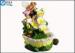 Angel Poly Resin Home Decoration Crafts For Wedding / Gift Ornaments , Lucky Fountain Basin