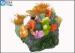 Polyresin Air Operated Large Fish Tank Ornaments With Bubble Effect For Aquarium Decorations