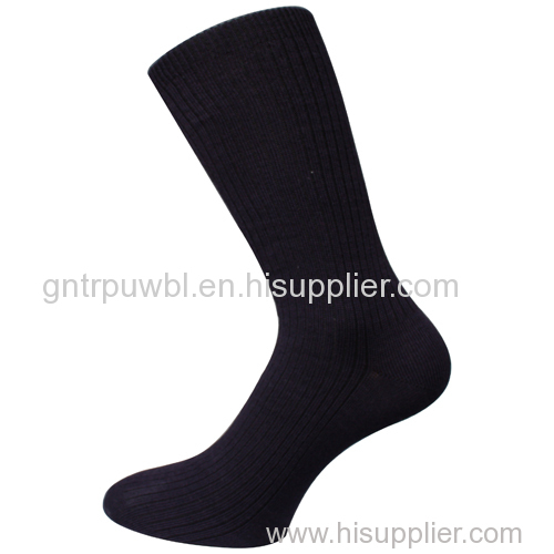 Classic Plain Men's Calf Socks