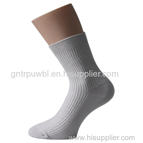 Grey Diabetic Ankle Socks