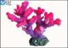Customized Rose Red Coral Aquarium Tank Decorations Fish Resin Ornaments for Home