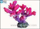 Customized Rose Red Coral Aquarium Tank Decorations Fish Resin Ornaments for Home
