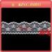 100% Nylon Mesh Lace In Curly Pattern For Fancy Styles of Garments