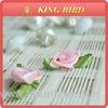 A variety of shapes pink cloth homemade exquisite handmade flowers