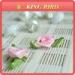 A variety of shapes pink cloth homemade exquisite handmade flowers