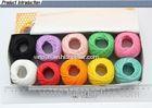 Mercerized silk crochet Cotton Sewing Thread Colorful For Coats