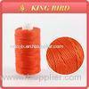 Industrial Polyester Functional Yarn Orange for Hand Knitting