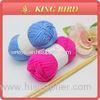 High bulk acrylic 3 ply DIY crochet yarn / Wool Yarn for Rugs