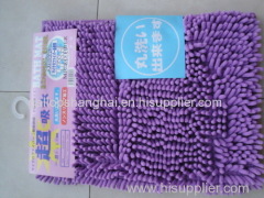 4 color chenille mats