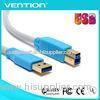 USB 3.0 AM to BM Printer USB Cable A male to B male High Speed OFC AM / BM for Printer