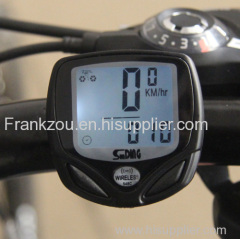 auto wake up Wireless muti-function bike & bicycle computer speedometer withe white back light