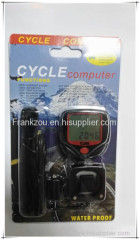 Multifunction waterproof Bicycle Computer with back light