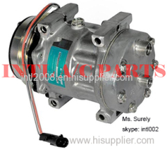 SANDEN 7H15 SD7H15 050408093001 50408093001 8173 84448669 auto ac compressor for CASE/New Holland/Ford