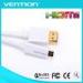 Flexible Type A to Type D Micro HDMI to High Speed HDMI Cable With Ethernet Male to Micro Male