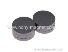 Black epoxy coating radial oriented disc magnets