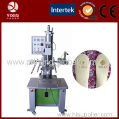 Heat press machine for print label