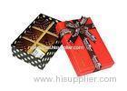 Rectangle Chocolate Recycled Cardboard Gift Boxes of Trays Insert