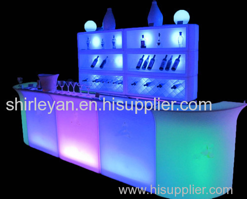 Event decoration bar table with led light