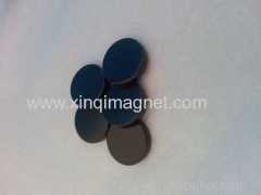 Round NdFeB magnet NiCuNi and Black epoxy coated
